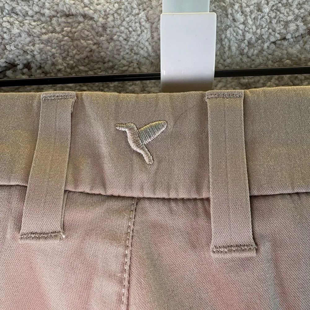 Birddogs Pants Mens 36x32 Khaki Unlined Stretch Chino Golf Office Boomstick